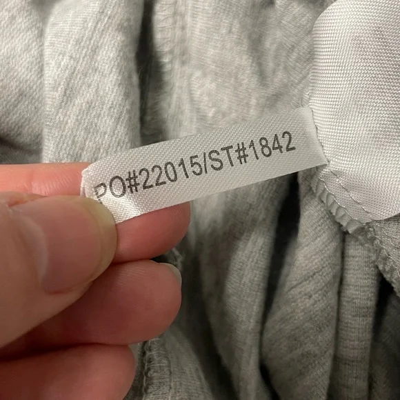 Lysse Gray Marled Knit Open Front Cardigan‎ XS peplum ruffle - Picture 6 of 6